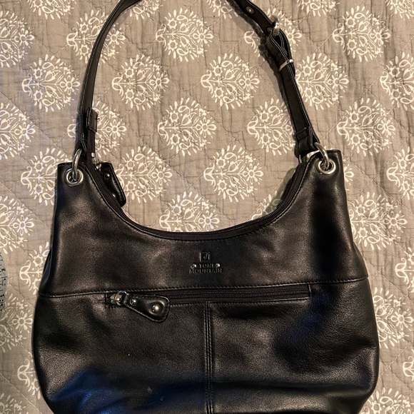 Stone Mountain bag/purse black leather - Picture 8 of 8